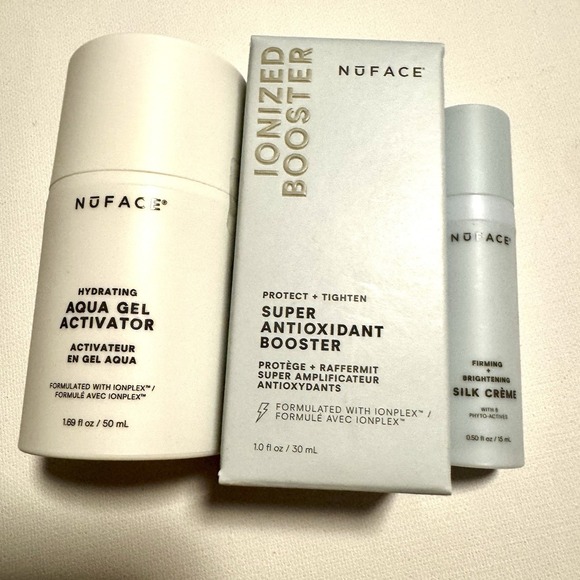 NuFACE Trinity + Facial Toning Device Kit + Super Peptide Booster NEW Open Box - Picture 2 of 5